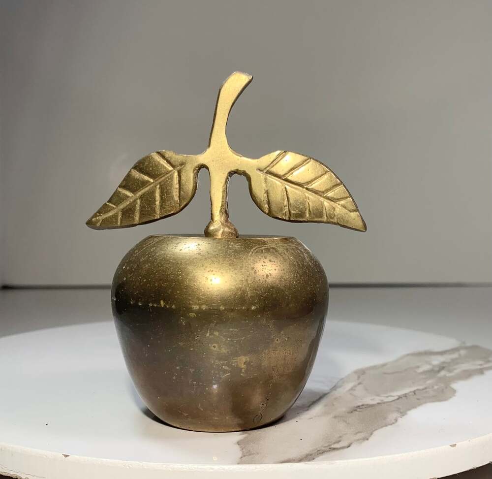 Brass Apple Bell